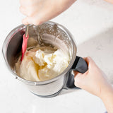 Cuisipro Silicone and Stainless Steel 11.5-Inch Spatula, Red