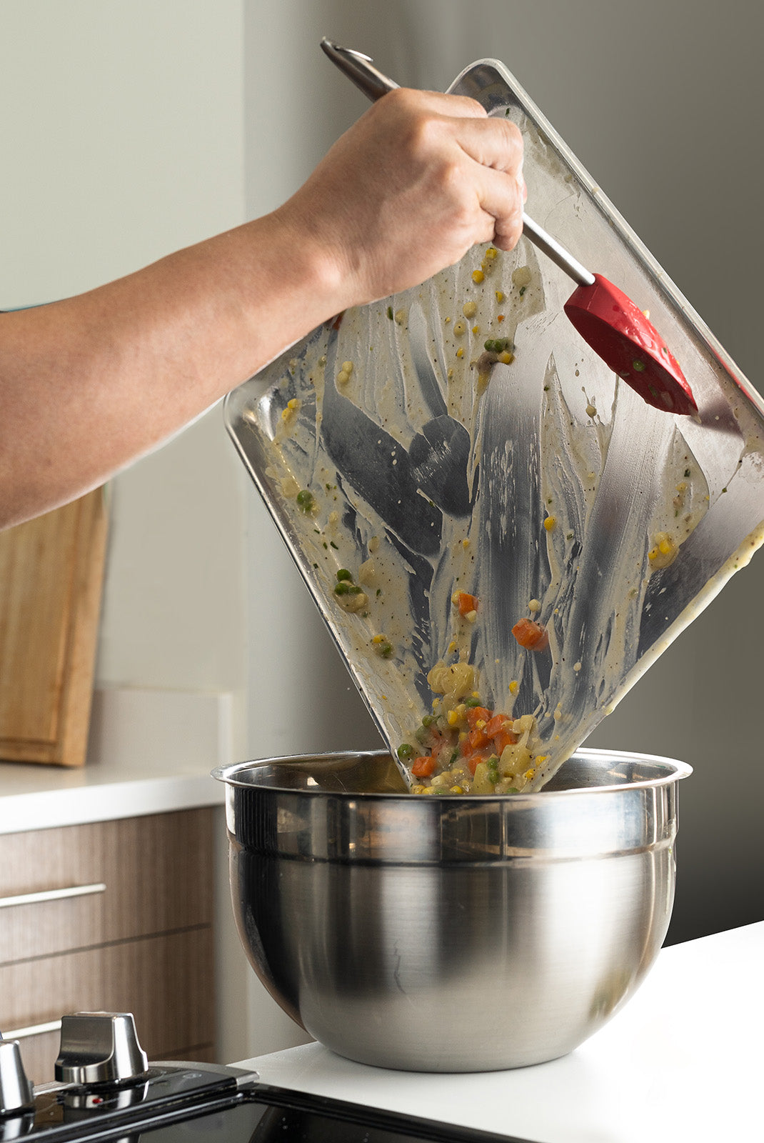 Cuisipro Silicone Spoon, 11-Inch, Red