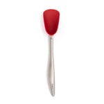 Cuisipro Silicone and Stainless Steel 11.5-Inch Spoon, Red