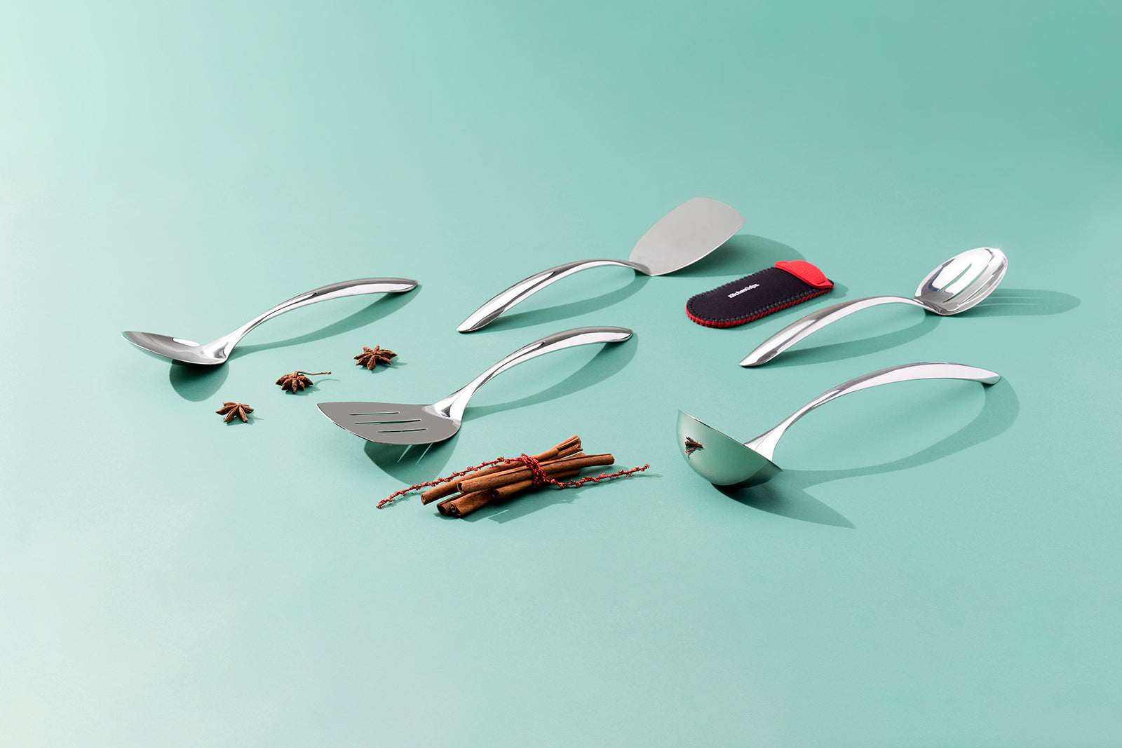 Cuisipro 9.5 Inch Stainless Steel Locking Tempo Tongs