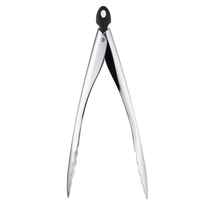 Cuisipro 9.5 Inch Stainless Steel Locking Tempo Tongs