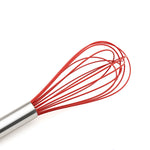Cuisipro 12 Inch Silicone Balloon Whisk, Red