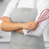 Cuisipro 12 Inch Silicone Balloon Whisk, Red