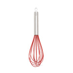 Cuisipro 12 Inch Silicone Balloon Whisk, Red