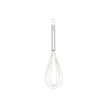Cuisipro 10 Inch Silicone Flat Whisk, Frosted