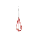 Cuisipro 10-Inch Silicone Egg Whisk, Red