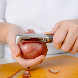 Cuisipro 7-Inch Swivel Peeler, Charcoal Grey