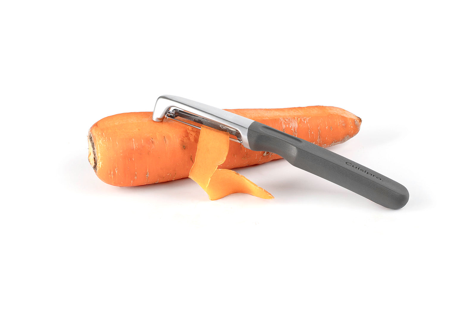 Cuisipro 7-Inch Swivel Peeler, Charcoal Grey