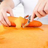 Cuisipro 6-Inch Y-Peeler, Charcoal Grey