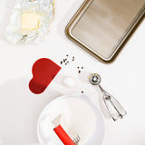 Cuisipro 5.25 Inch Deluxe Pastry Blender, Red