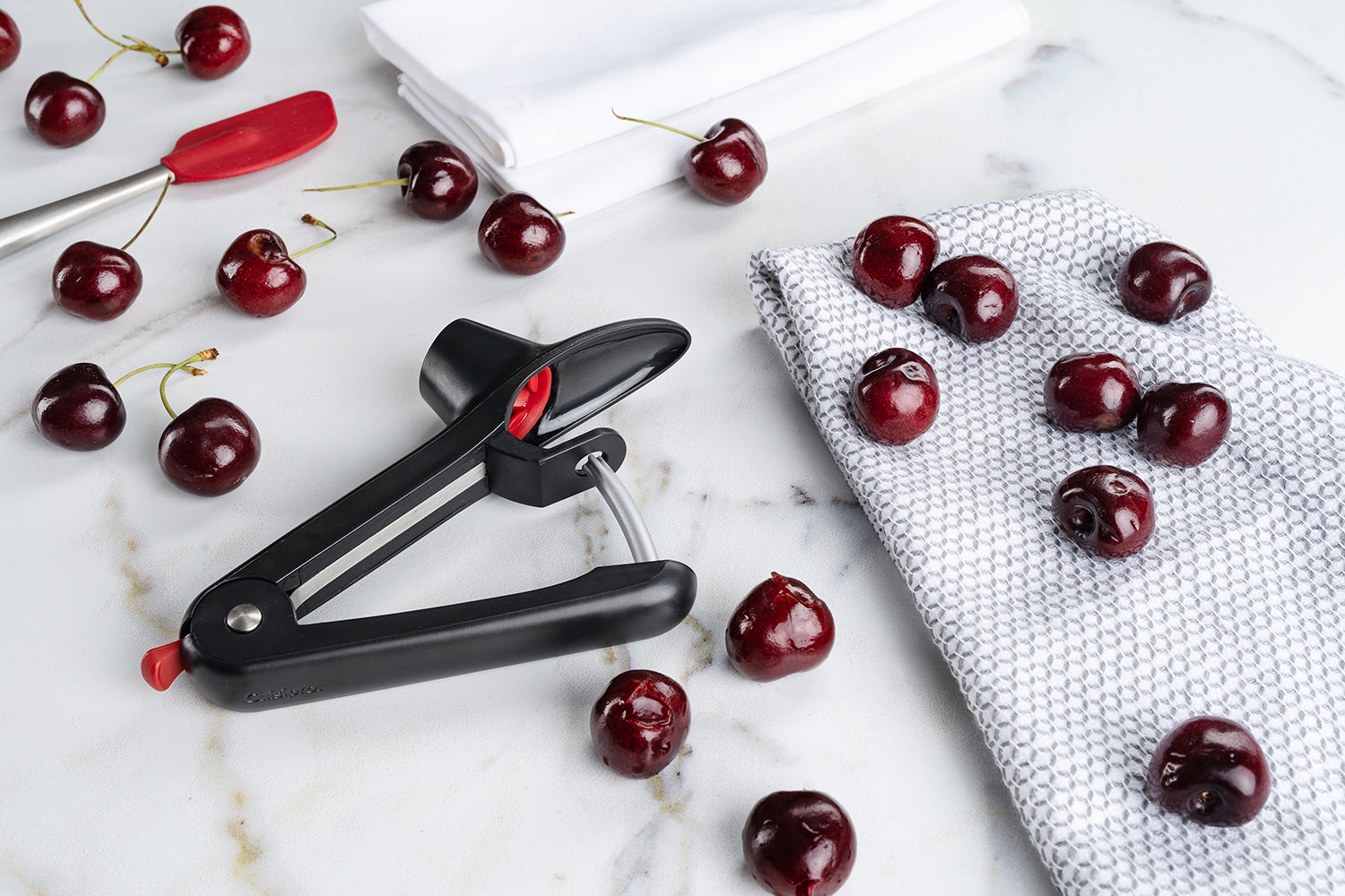 Cuisipro Cherry and Olive Pitter, Black