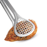 Cuisipro Grill Fry Tongs Wide Kitchen Tong Stainless Steel