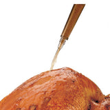 Cuisipro 2-in-1 Baster With Silicone Brush Head and Shower Attachment, Black