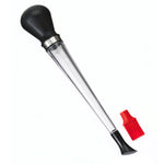 Cuisipro 2-in-1 Baster With Silicone Brush Head and Shower Attachment, Black