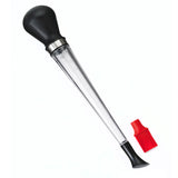 Cuisipro 2-in-1 Baster With Silicone Brush Head and Shower Attachment, Black