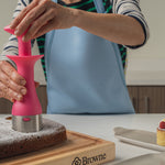 Cuisipro Scoop And Stack Cylinder Shaped Ice Cream Scoop, Pink