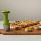 Cuisipro Scoop And Stack Cylinder Shaped Ice Cream Scoop, Green