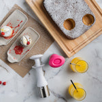 Cuisipro Scoop And Stack Cylinder Shaped Ice Cream Scoop, White