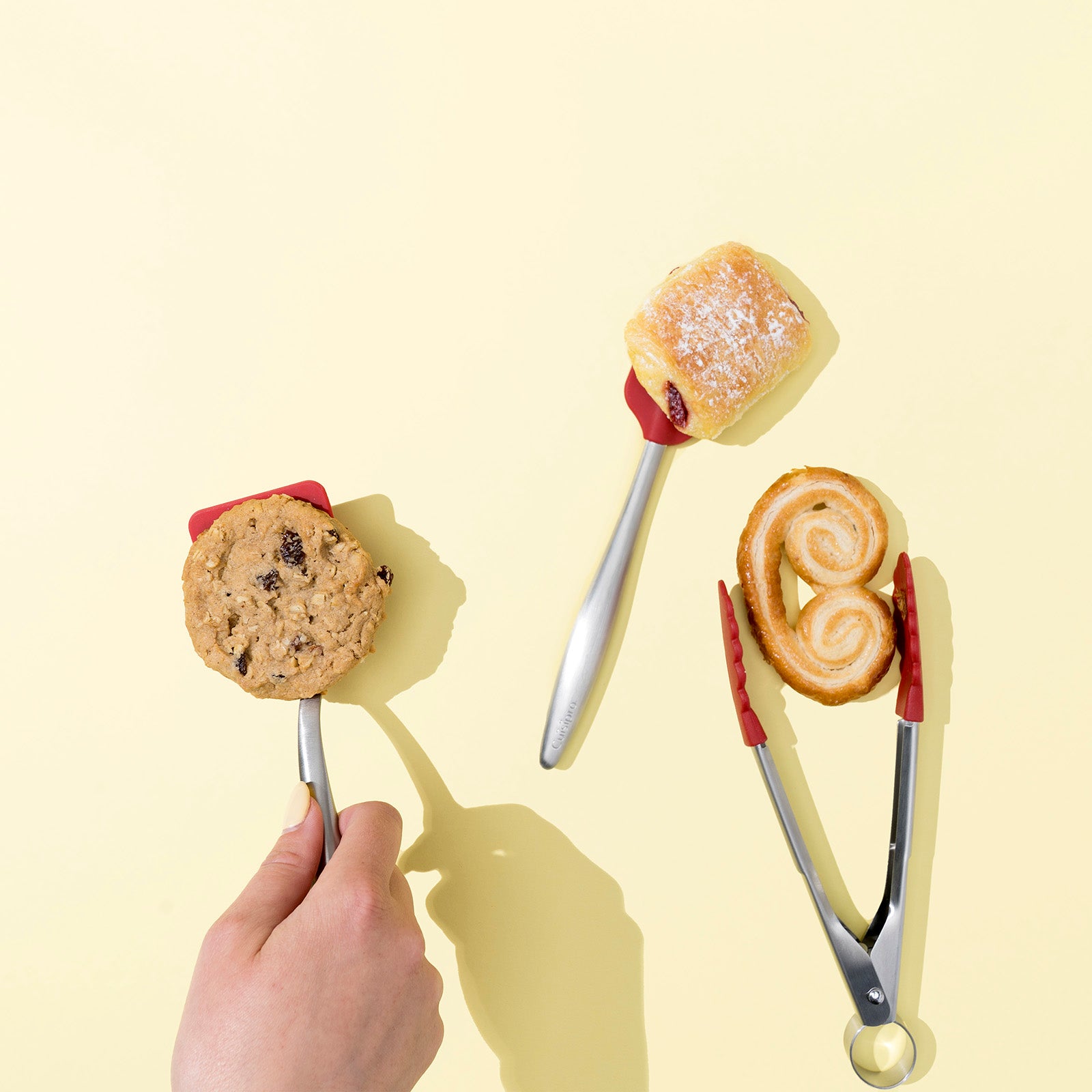 Cuisipro 8-Inch Silicone Piccolo Turner, Black