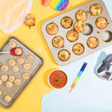 Cuisipro 8-Inch Silicone Piccolo Turner, Red