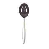 Cuisipro 8-Inch Silicone Piccolo Slotted Spoon, Black
