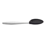 Cuisipro 8-Inch Silicone Piccolo Solid Spoon, Black
