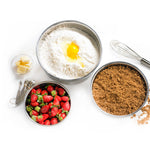 Cuisipro Stainless Steel Mixing Bowl 3 Piece Set