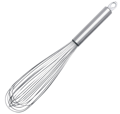 Cuisipro Solid Handle 8 Inch Egg Whisk, Stainless Steel