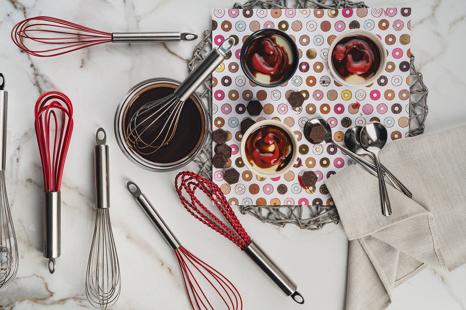 Cuisipro 12 Inch Stainless Steel Egg Whisk