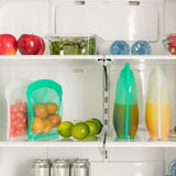 Cuisipro Pack-It Silicone Reusable Storage Bag, 800ml/27oz, Clear