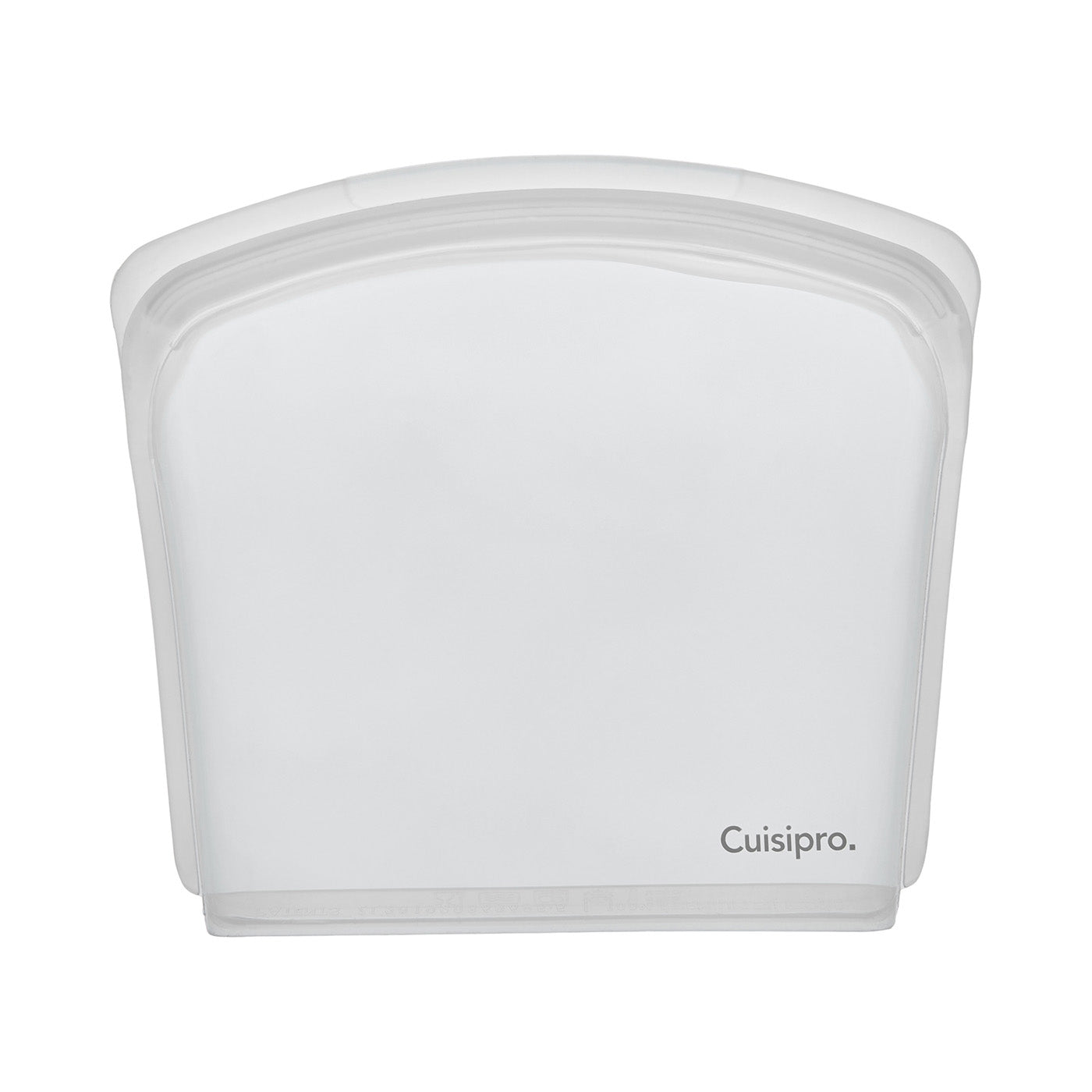 Cuisipro Pack-It Silicone Reusable Storage Bag, 800ml/27oz, Clear