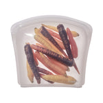 Cuisipro Pack-It Silicone Reusable Storage Bag, 2000ml/67.5 oz, Clear