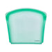 Cuisipro Pack-It Silicone Reusable Storage Bag, 2000ml/67.5 oz, Green