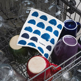 Cuisipro All Purpose Eco-Cloth Sponge Cloth, Blue Dots/Blueberry, Set of 2