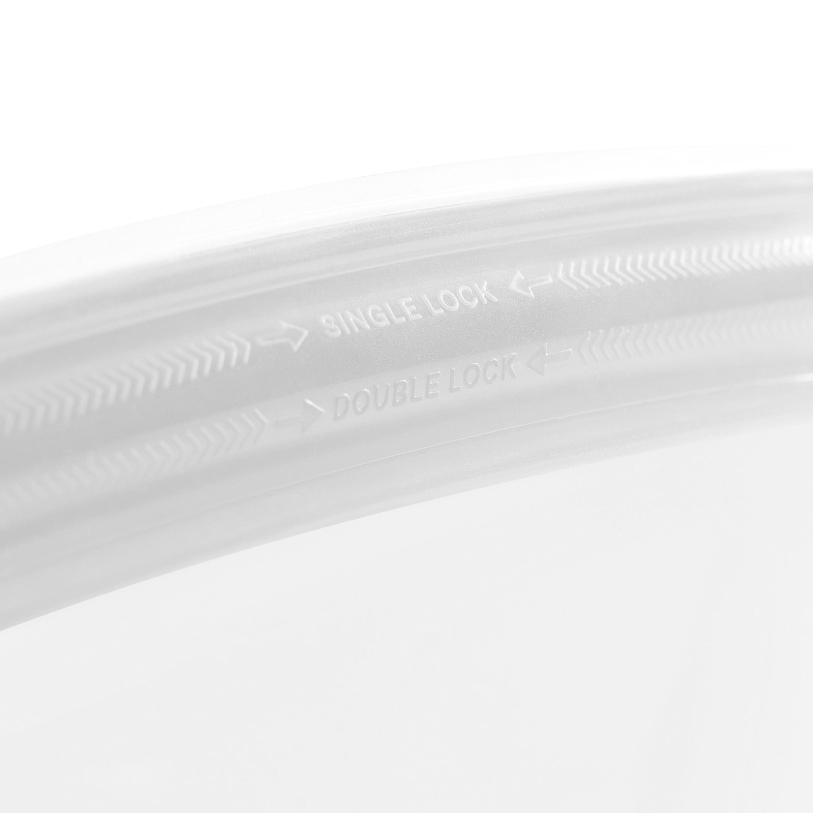 Cuisipro Pack-It Silicone Reusable Stand Up Storage Bag, 1000ml/34 oz, Clear