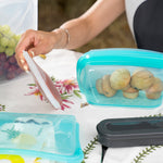 Cuisipro Pack-It Silicone Reusable Stand Up Storage Bag, 1000ml/34 oz