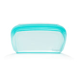 Cuisipro Pack-It Silicone Reusable Stand Up Storage Bag, 1000ml/34 oz, Aqua