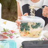 Cuisipro Pack-It Silicone Reusable Stand Up Storage Bag, 1300ml/44 oz