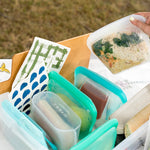 Cuisipro Pack-It Silicone Reusable Stand Up Storage Bag, 1300ml/44 oz