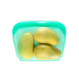 Cuisipro Pack-It Silicone Reusable Stand Up Storage Bag, 1300ml/44 oz, Green