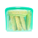 Cuisipro Pack-It Silicone Reusable Storage Bag, 3000ml/101 oz, Green