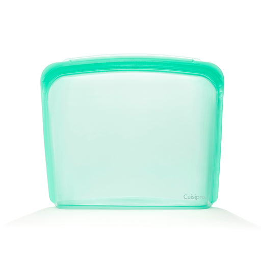 Cuisipro Pack-It Silicone Reusable Storage Bag, 3000ml/101 oz, Green