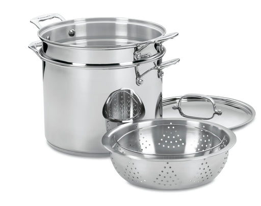 Cuisinart Chef's Classic Stainless 12 Qt. Pasta/Steamer Set (4-Pc.)