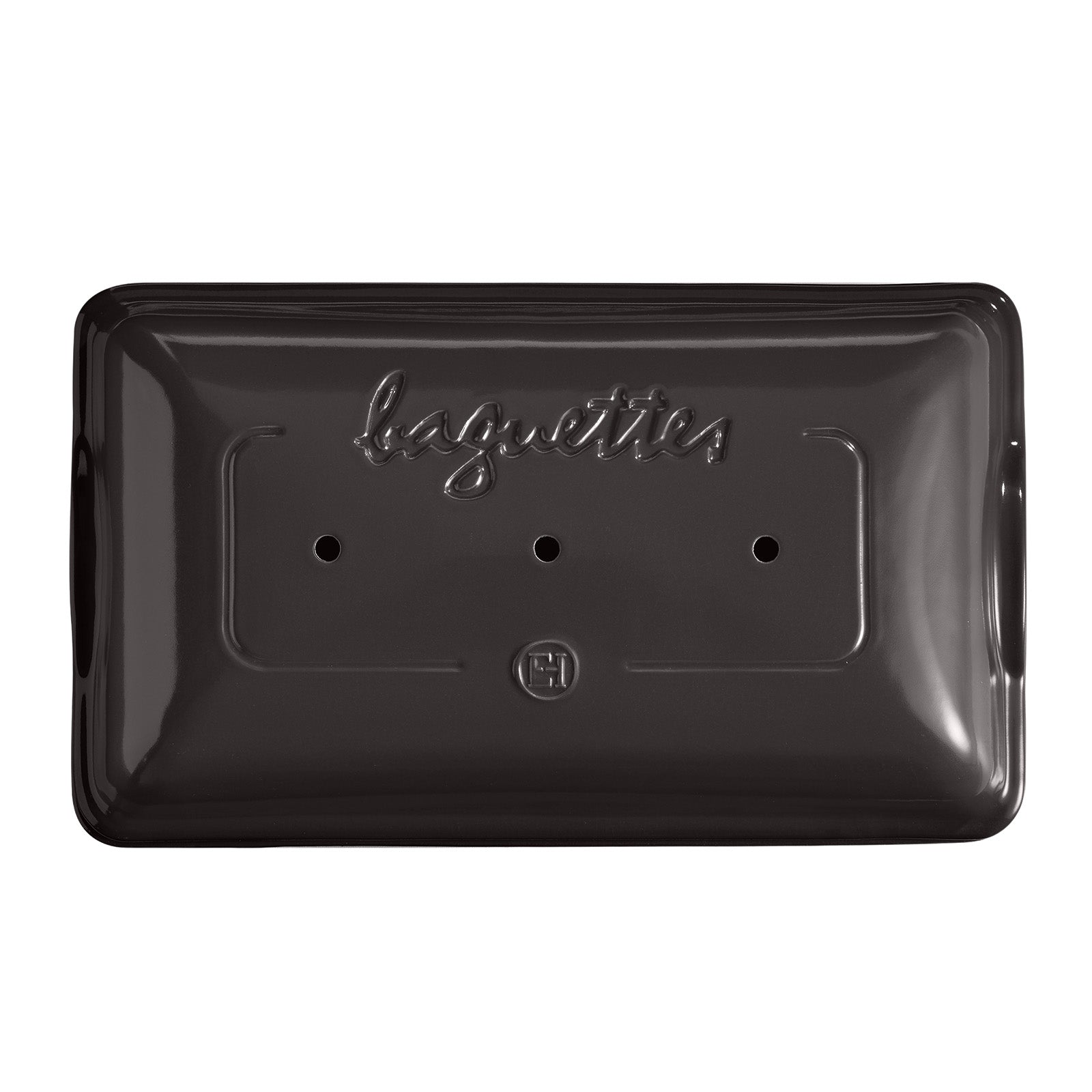 Emile Henry Flame Baguette Baker, Charcoal
