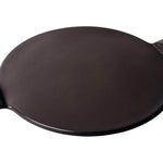 Emile Henry Made in France 14.5-Inch Flame Top Pizza Stone, Charcoal