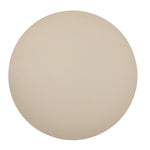 Davanti by Frieling Mattola Placemats Set of 6, Round 15 Inch Indoor Outdoor Table Placemats, Silk Gray