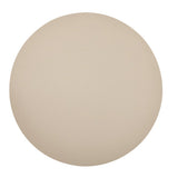 Davanti by Frieling Mattola Placemats Set of 6, Round 15 Inch Indoor Outdoor Table Placemats, Silk Gray