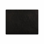 Davanti by Frieling Mattola Placemats Set of 6, Rectangular 16.5 x 12.5 Inch Indoor Outdoor Table Placemats – Black