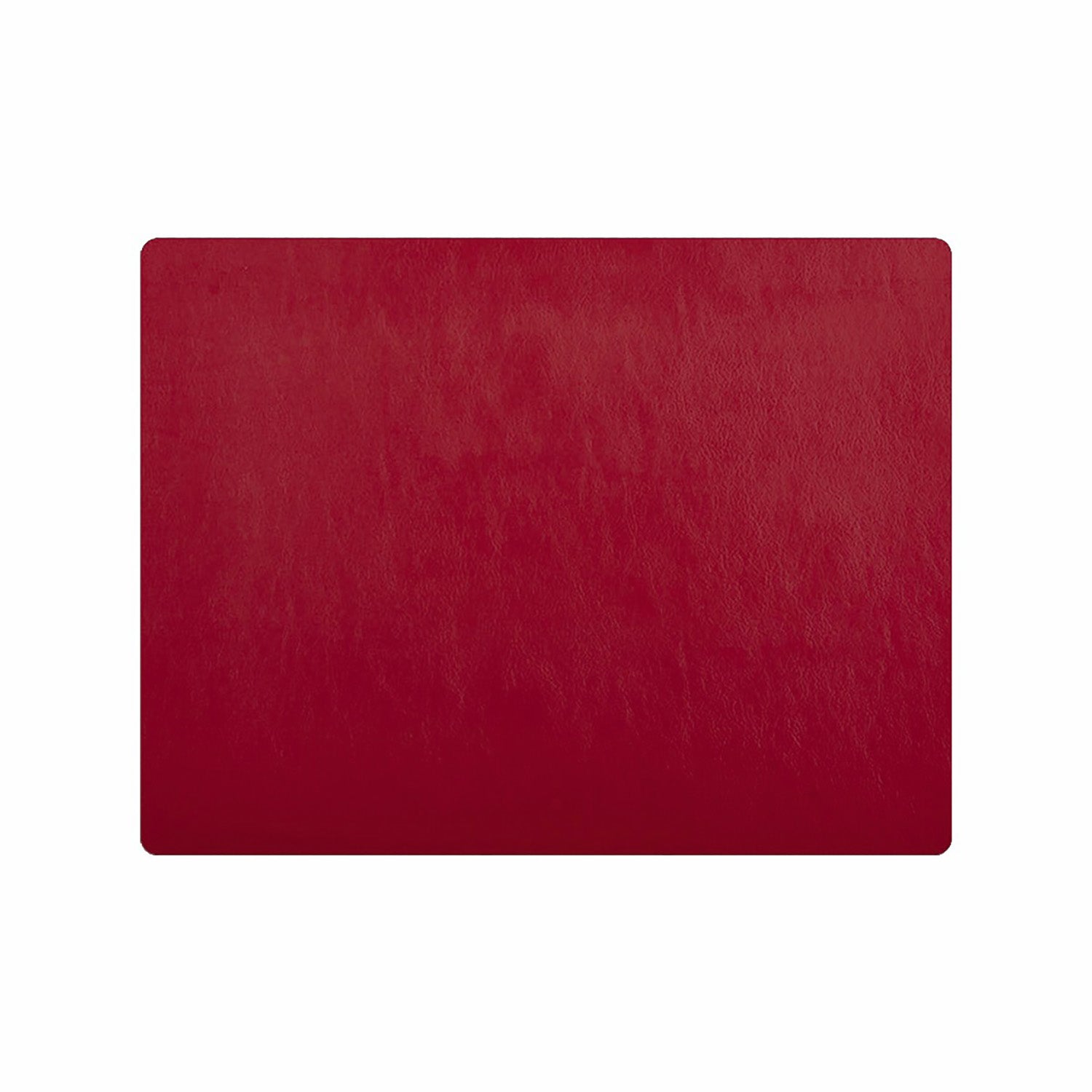 Davanti by Frieling Mattola Placemats Set of 6, Rectangular 16.5 x 12.5 Inch Indoor Outdoor Table Placemats – Earth Red