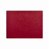 Davanti by Frieling Mattola Placemats Set of 6, Rectangular 16.5 x 12.5 Inch Indoor Outdoor Table Placemats – Earth Red